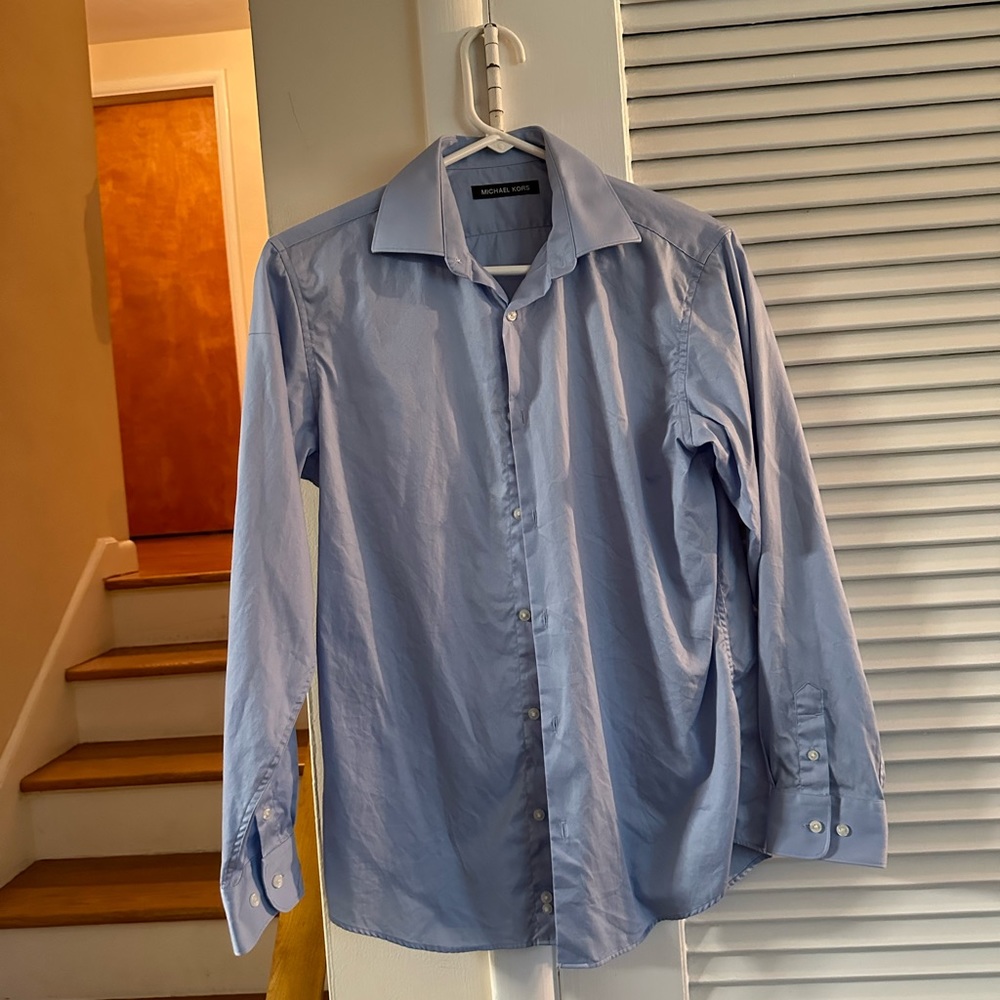 Boys size 18 Michael Kors button down. Used 2x.
